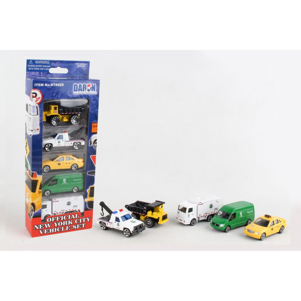 Daron New York City Official 5 PC Vehicle Set