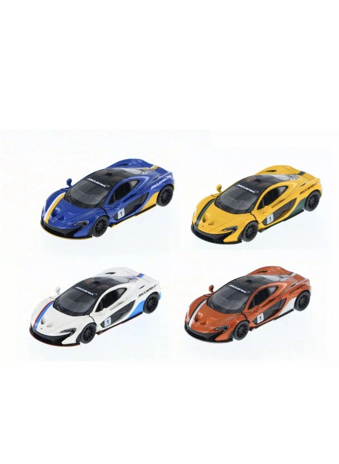 McLaren P1 5" Diecast Pull Back - Random Pick