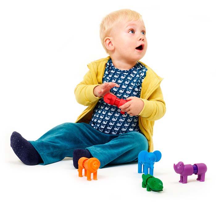 SmartMax My First Safari Animals in play