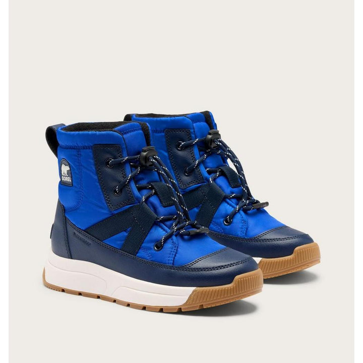 SOREL Whitney III Mid Waterproof Boot Azul Collegiate Navy pair view