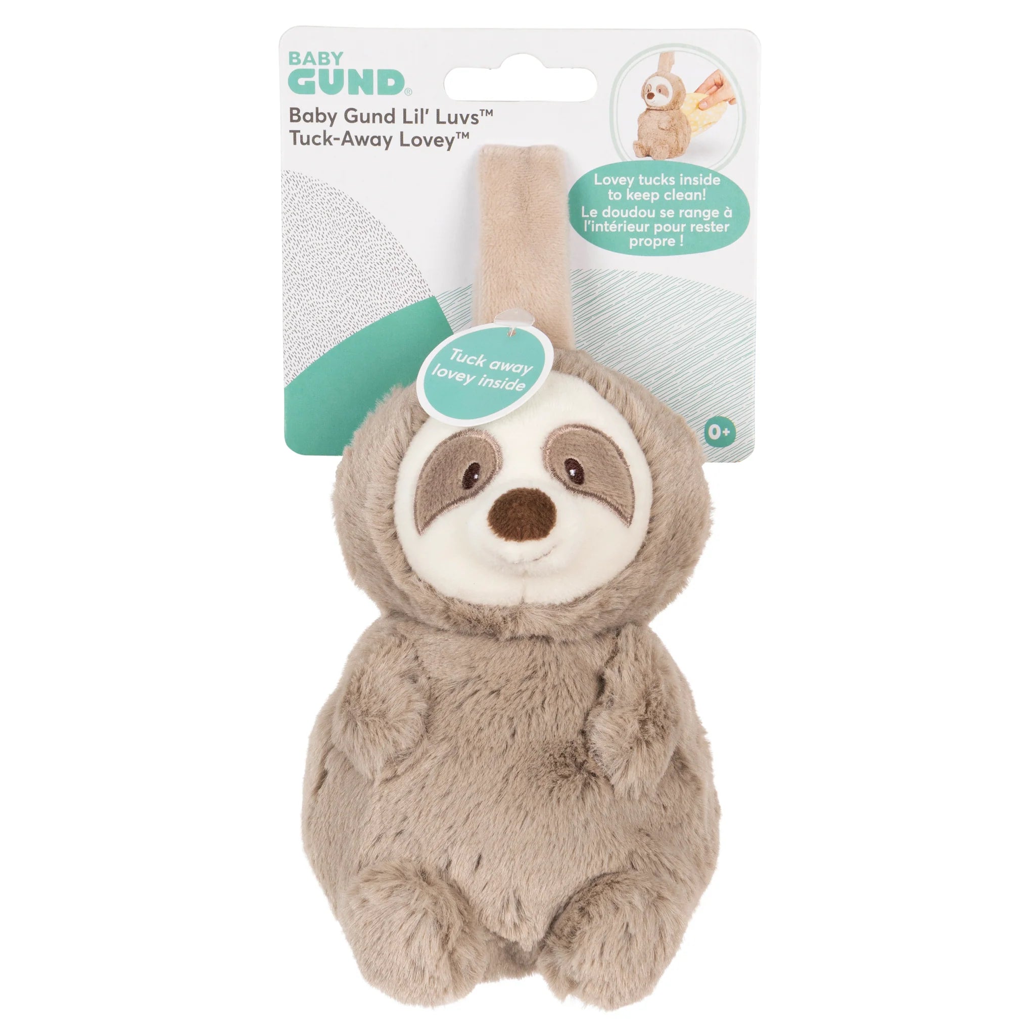 Baby Gund Lil' Luvs Tuck-Away Lovely Reese Sloth