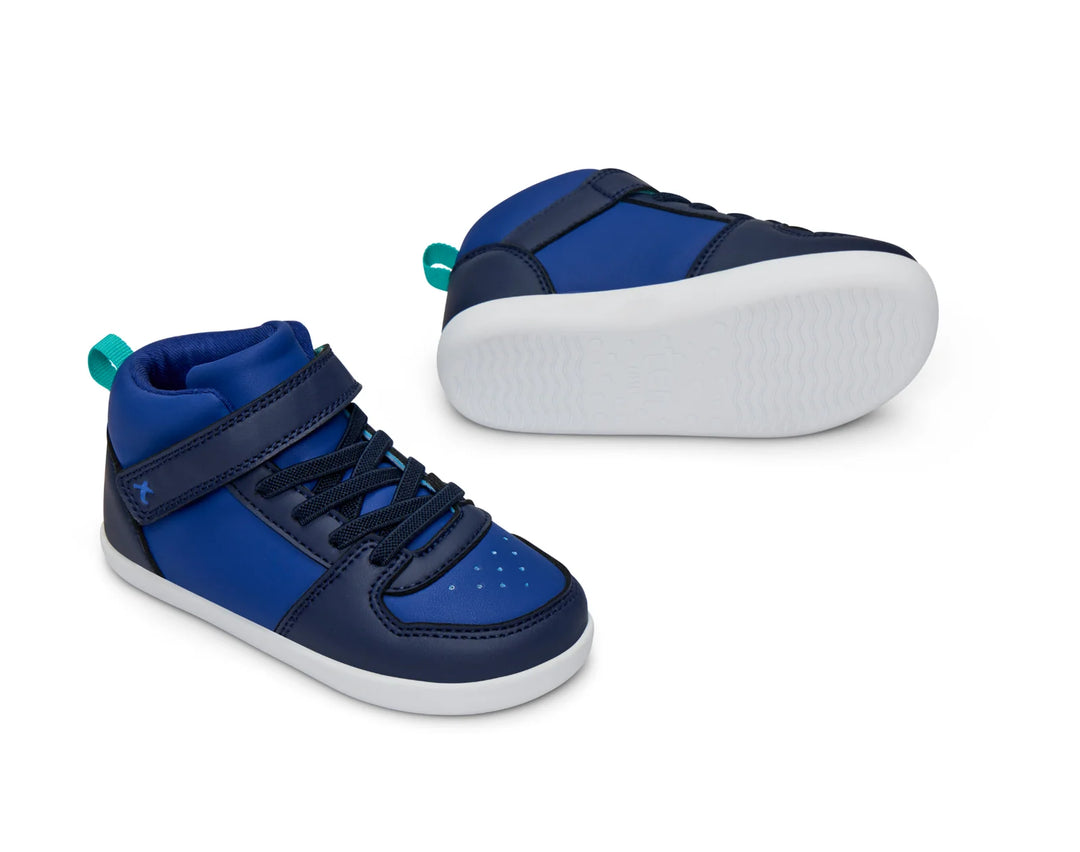 Ten Little Varsity Mid-Tops - Blue (Toddler/Little Kid)