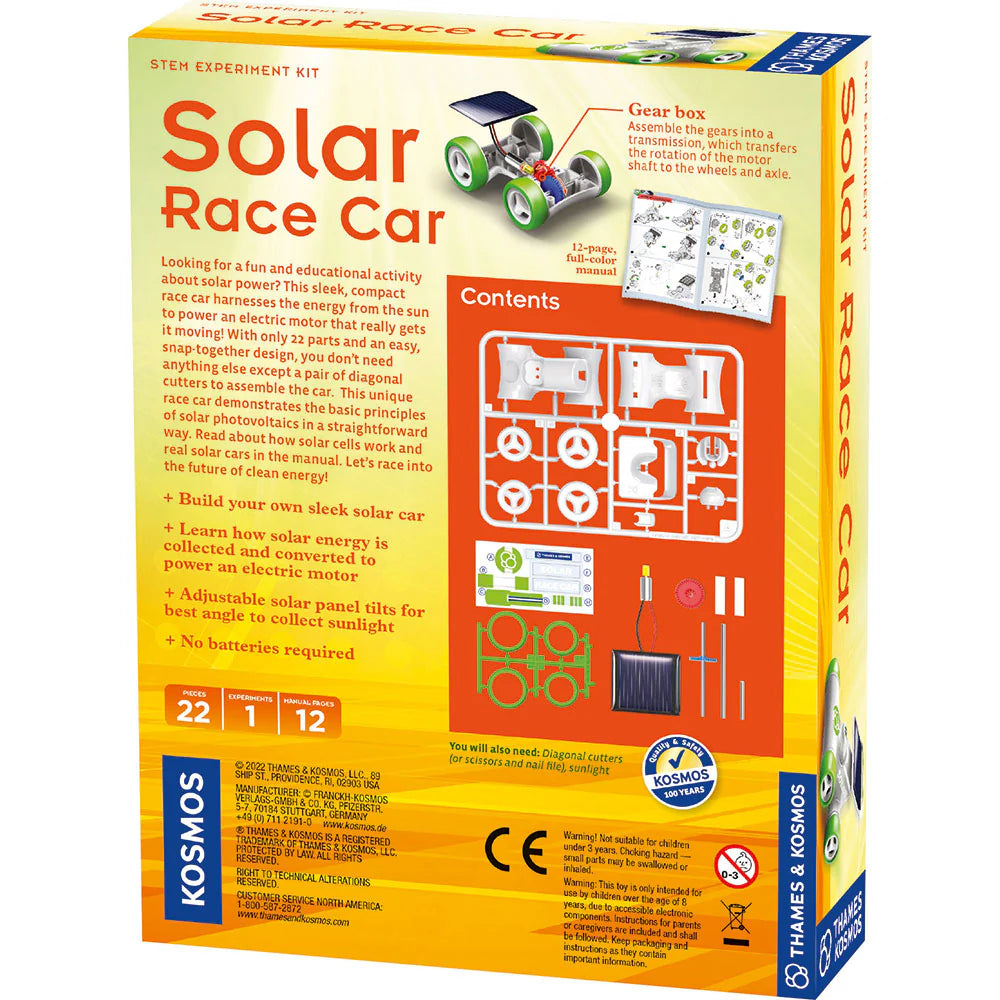 Solar Race Car STEM Kit