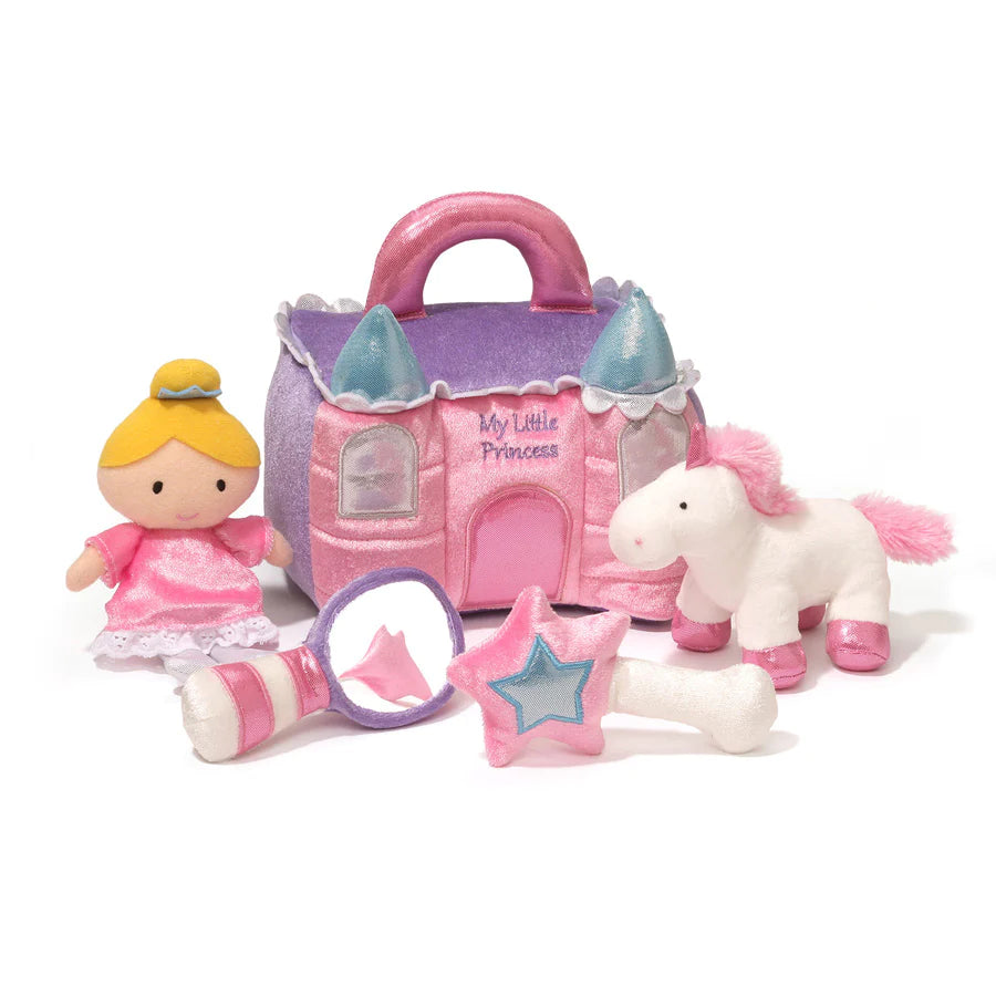 Baby Gund Princess Castle Plush Playset 8"