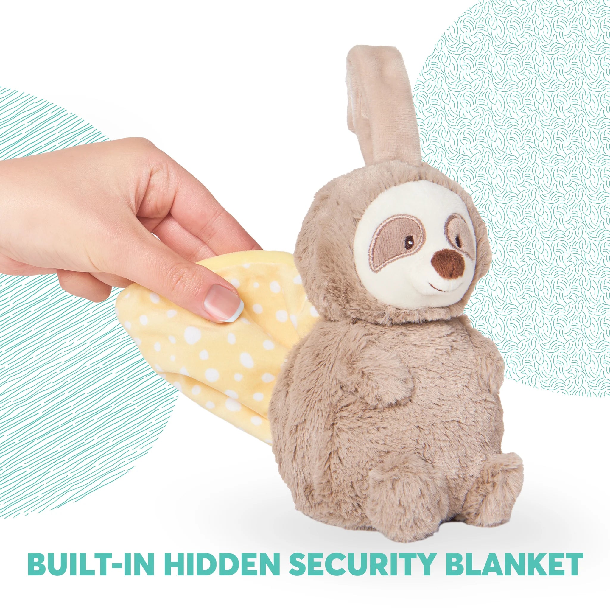 Baby Gund Lil' Luvs Tuck-Away Lovely Reese Sloth