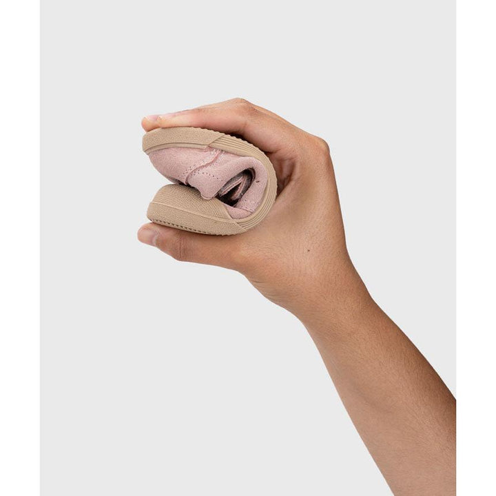 Igor Barefoot Tennis Suede Sneaker (Toddler)