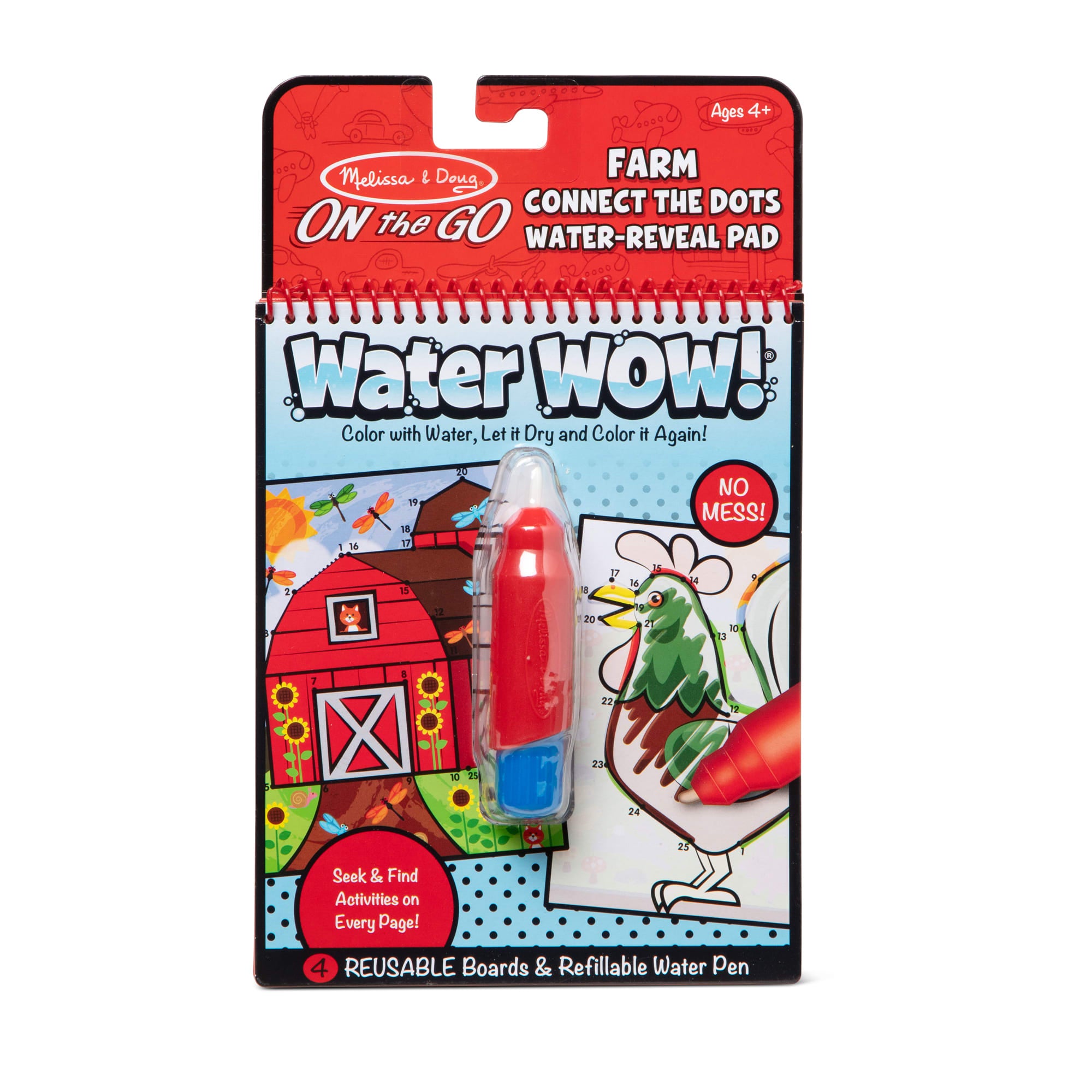 Melissa & Doug Water Wow! - Connect the Dots Farm