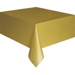 Plastic table cover 54x108in