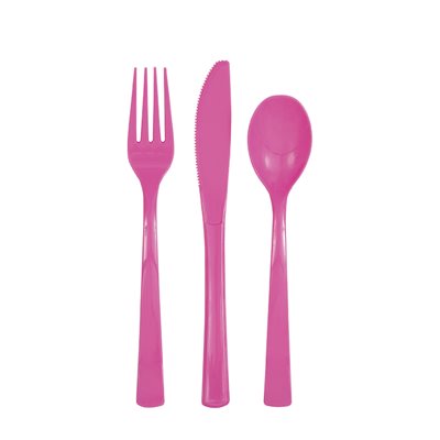 Plastic Cutlery Set 18 pieces