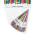 Rainbow Ribbons Happy Birthday Party Hats 8ct
