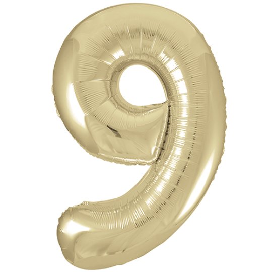 Number Balloons  34"- Gold