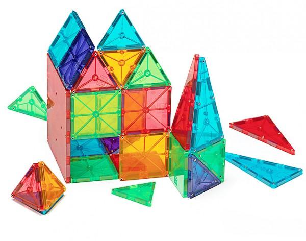 Magna Tiles Clear Colors - 100 Piece Set