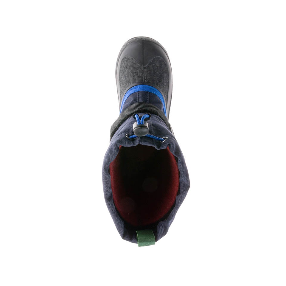 Kamik Boys’ Waterbug5 Cold Weather Boot navy/blue top view