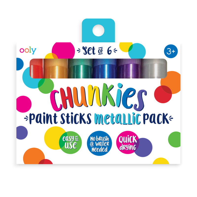 OOLY Chunkies Metallics Paint Sticks