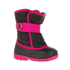 Kamik Snowbug 3 Insulated Winter Boots black/rose side view