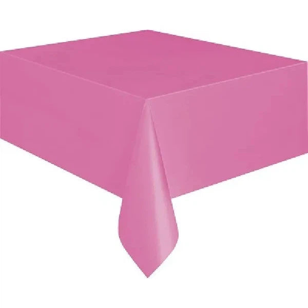Plastic table cover 54x108in