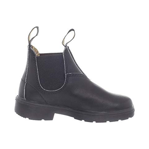 BLUNDSTONE BLUNNIES LEATHER PULL-ON BOOT black side view 