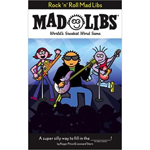 Rock 'n' Roll Mad Libs