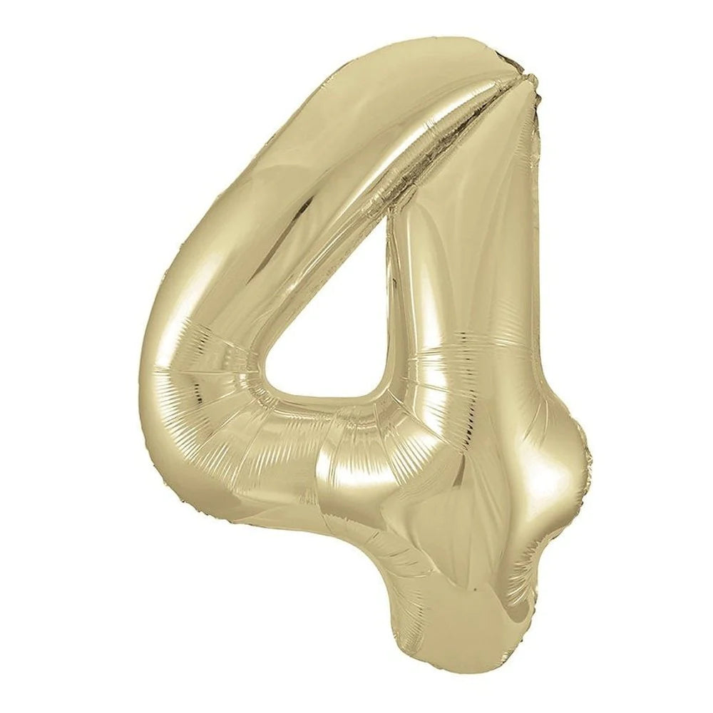 Number Balloons  34"- Gold