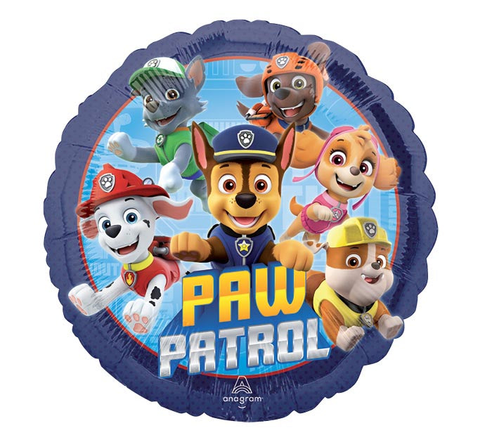 17" Paw Patrol Foil Balloon