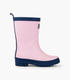 Hatley Pink & Navy Matte Rain Boots (Toddler/Little Kid/Big Kid)