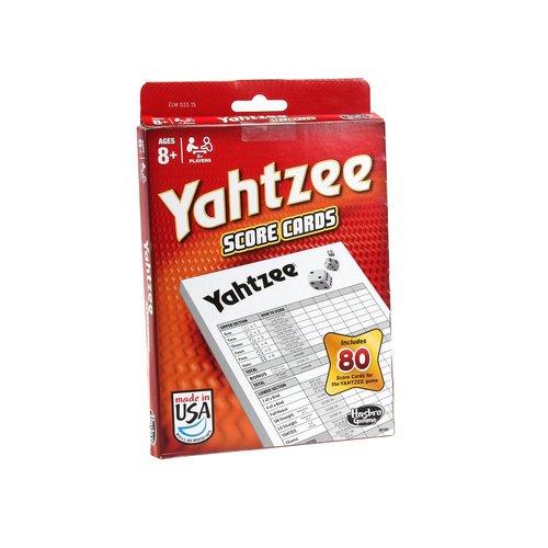 Yahtzee Score Cards