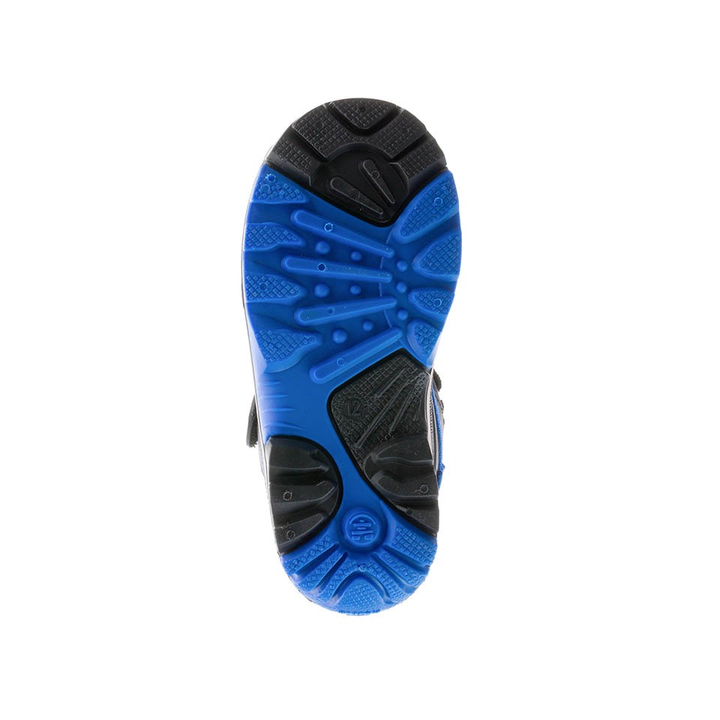 Kamik Boys’ Waterbug5 Cold Weather Boot navy/blue bottom view 