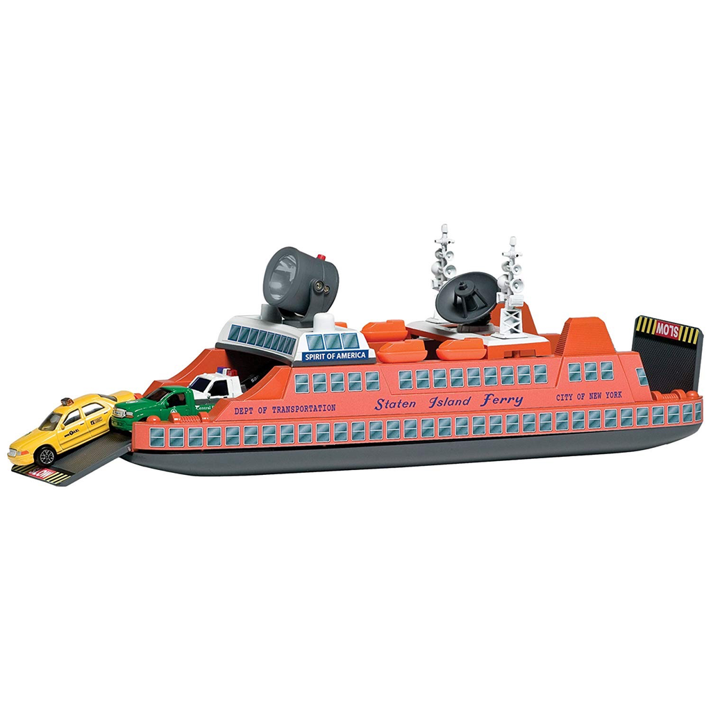 Daron Staten Island Ferry with 3 NYC Vehicles