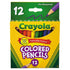 Crayola Colored Pencil Set, 12-Colors, Half-Size