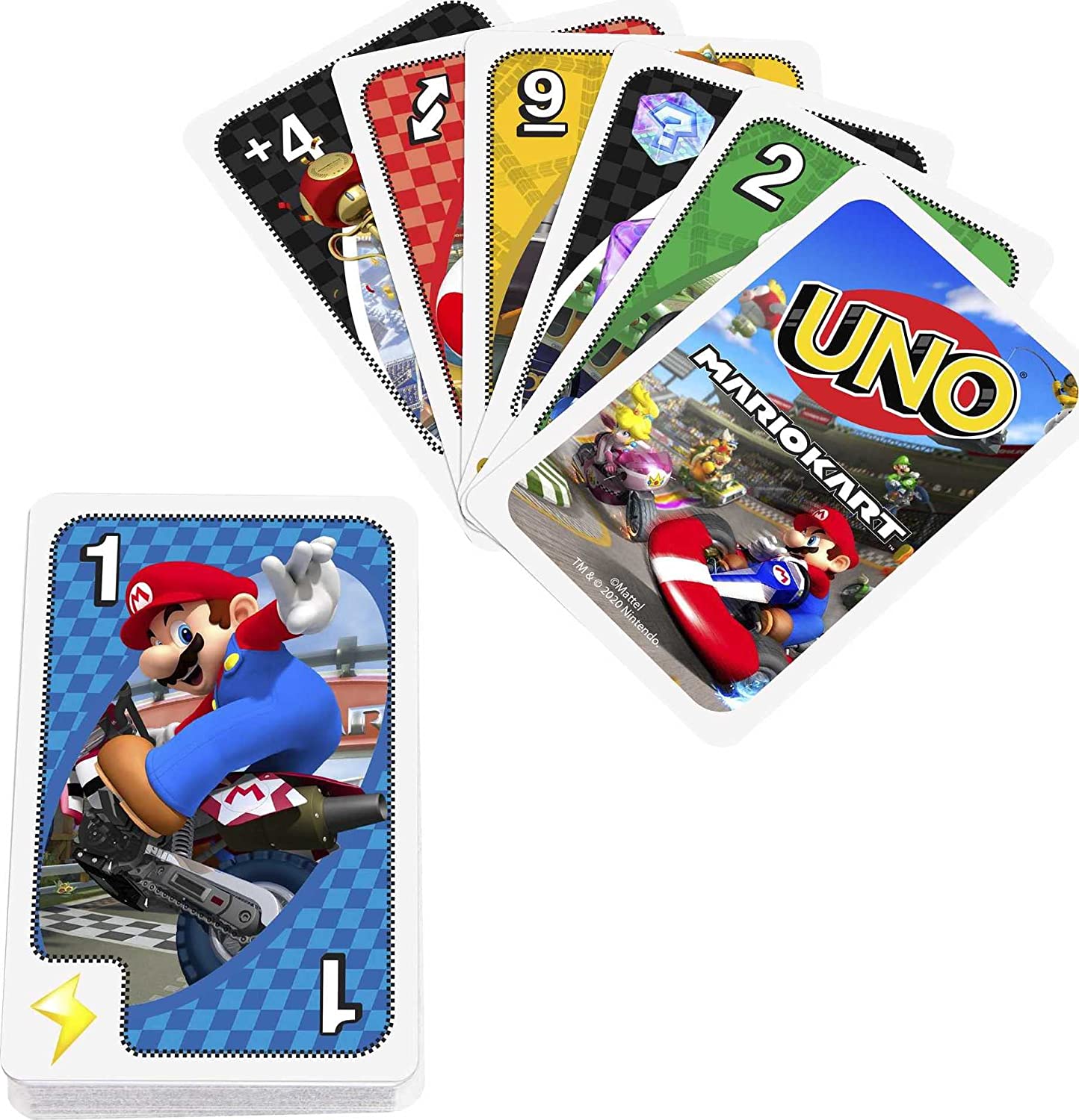 Mattel Games - UNO Super Mario - Jogo de Cartas, Super Mario