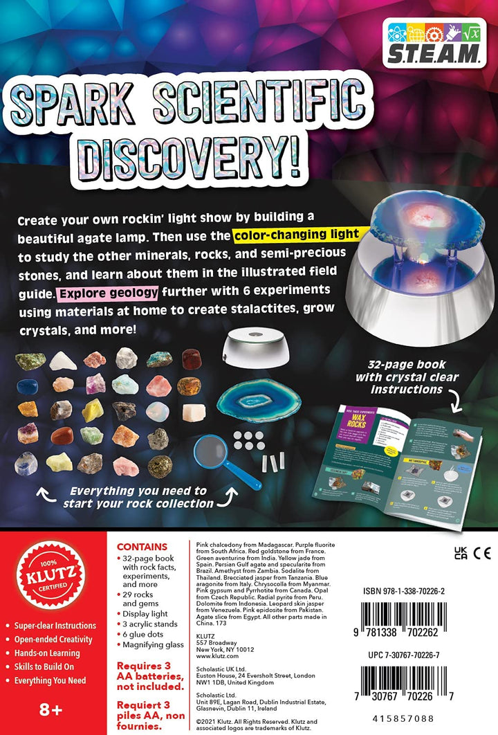 Klutz Light-Up Rocks & Gems Collection