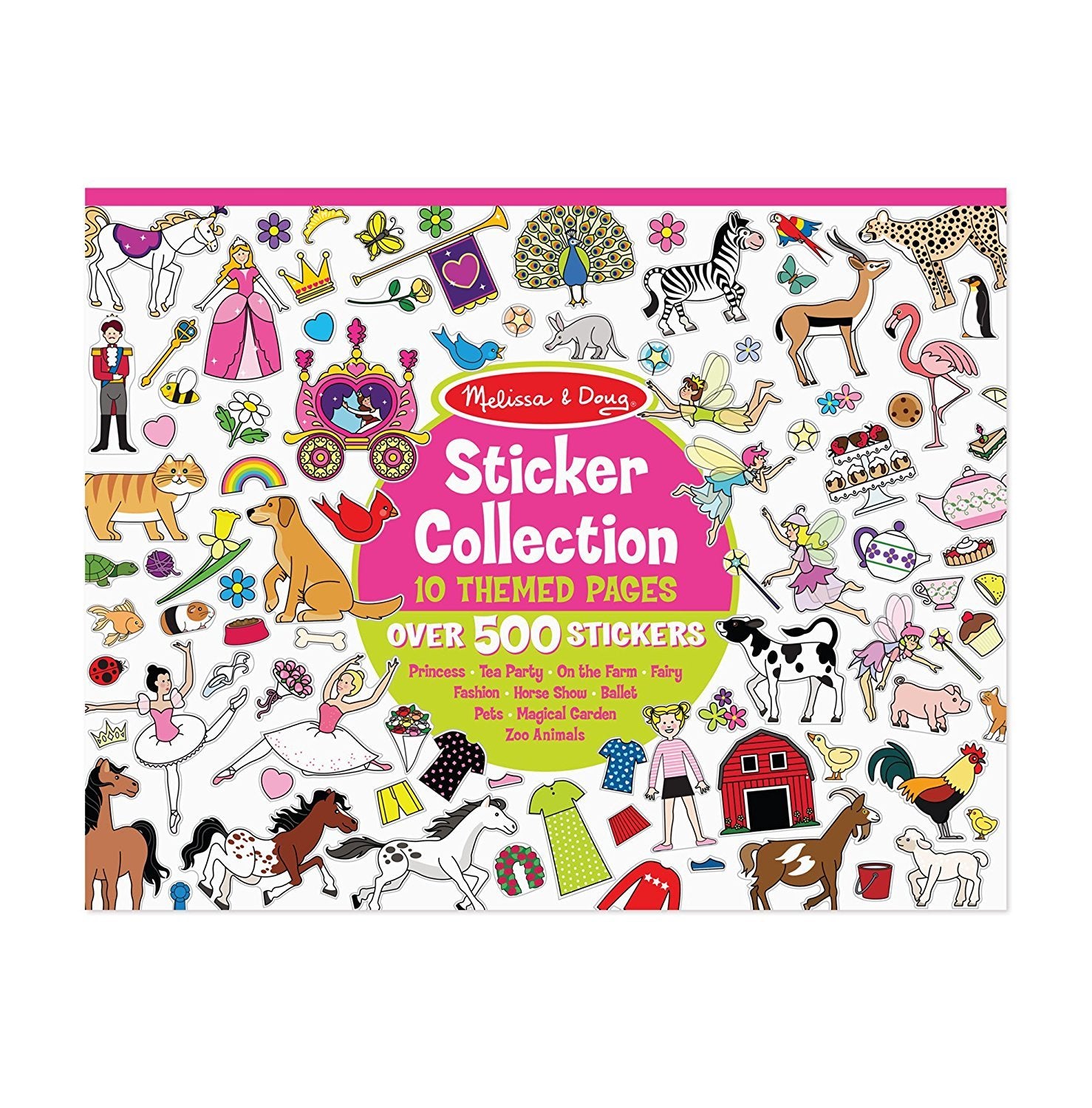 Melissa & Doug Sticker Collection  Pink