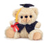 Burton & Burton Small Graduation Bear With Black Gown