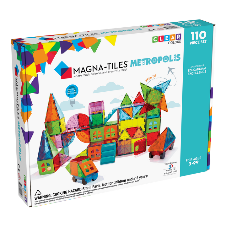 Magna-Tiles® Metropolis 110-Piece Set