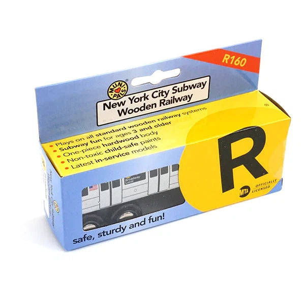 New York City Subway Wooden Railway by Munipals