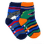 Jefferies Socks Dinosaur and Shark Fuzzy Slipper Socks 2 Pair Pack