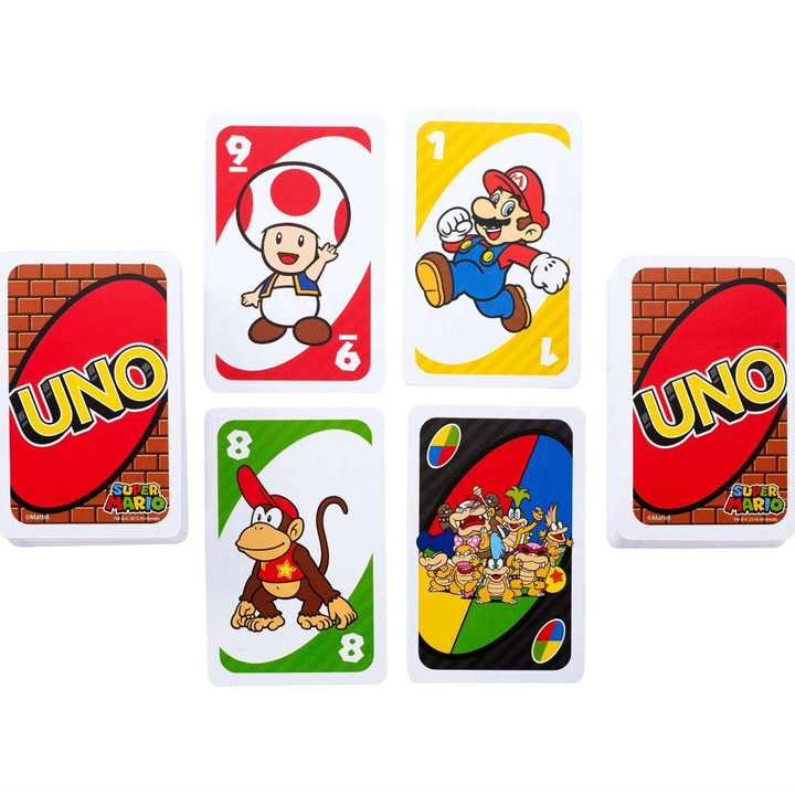 UNO Card Game Super Mario Theme