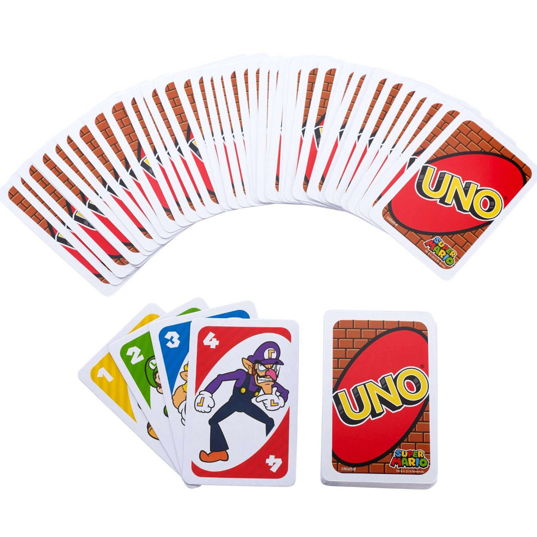 UNO Card Game Super Mario Theme
