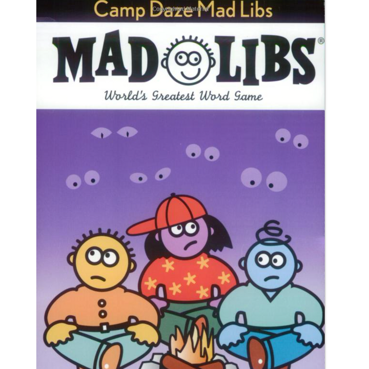 Camp Daze Mad Libs