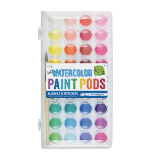 Ooly Lil' Paint Pods Watercolor Paint - Set of 36