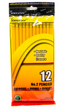 A+ Homework #2 Pencils - 12 Count, Yellow