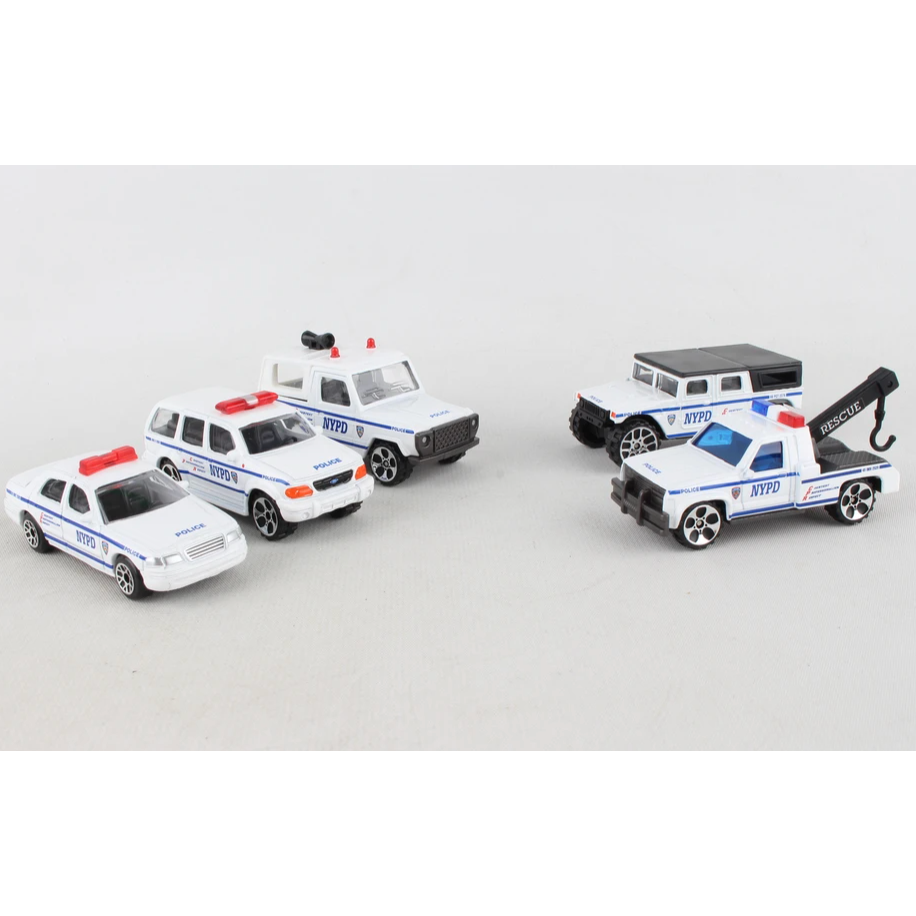 Daron NYPD 5 Piece Vehicle Gift Set