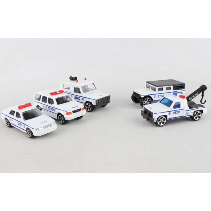 Daron NYPD 5 Piece Vehicle Gift Set