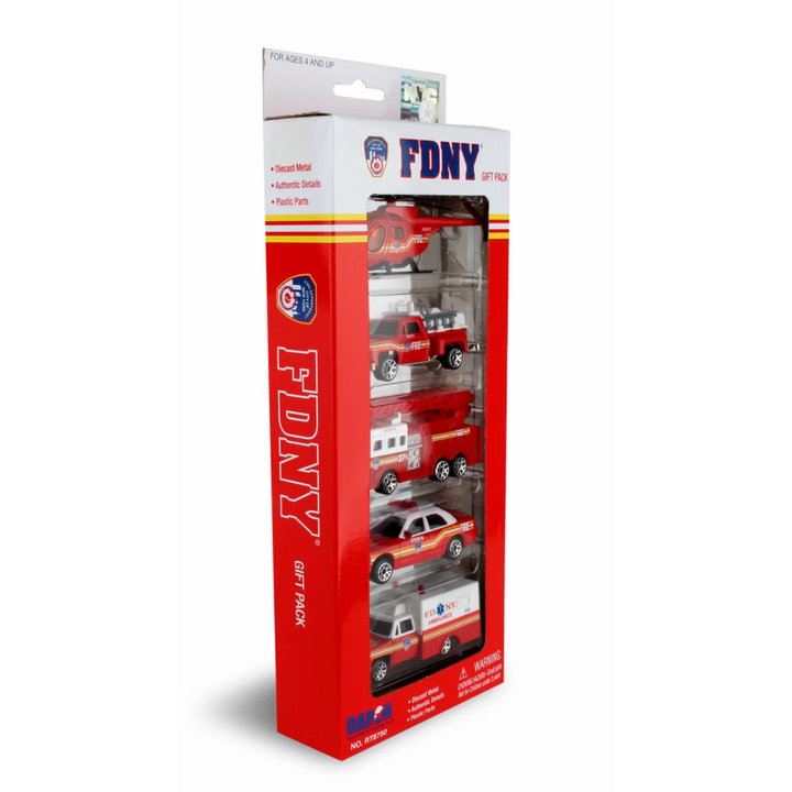 Daron FDNY 5 Piece Vehicle Gift Set