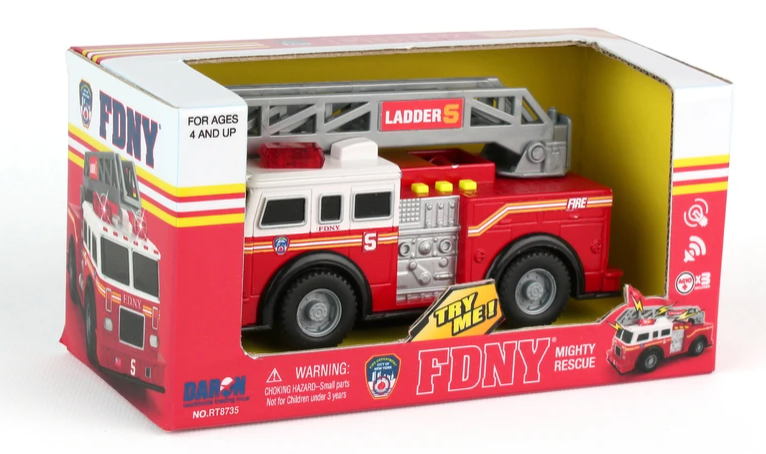 Daron FDNY Mighty Fire Truck w/ Light & Sound