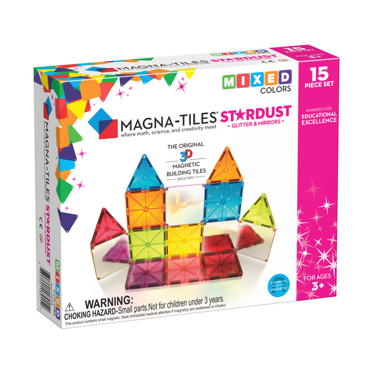 Magna-Tiles Stardust 15 Piece Set