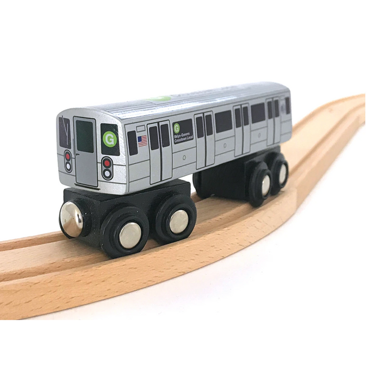 New York City Subway Wooden Railway by Munipals
