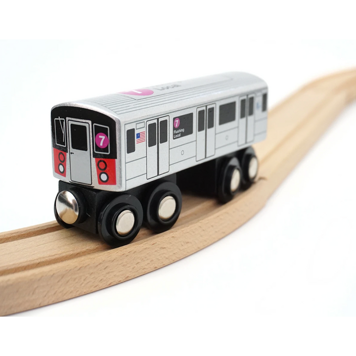 New York City Subway Wooden Railway by Munipals