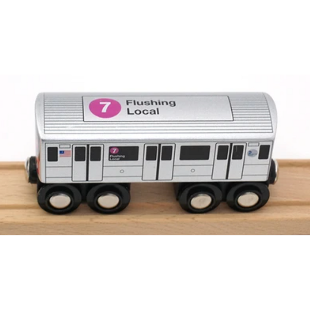 New York City Subway Wooden Railway by Munipals