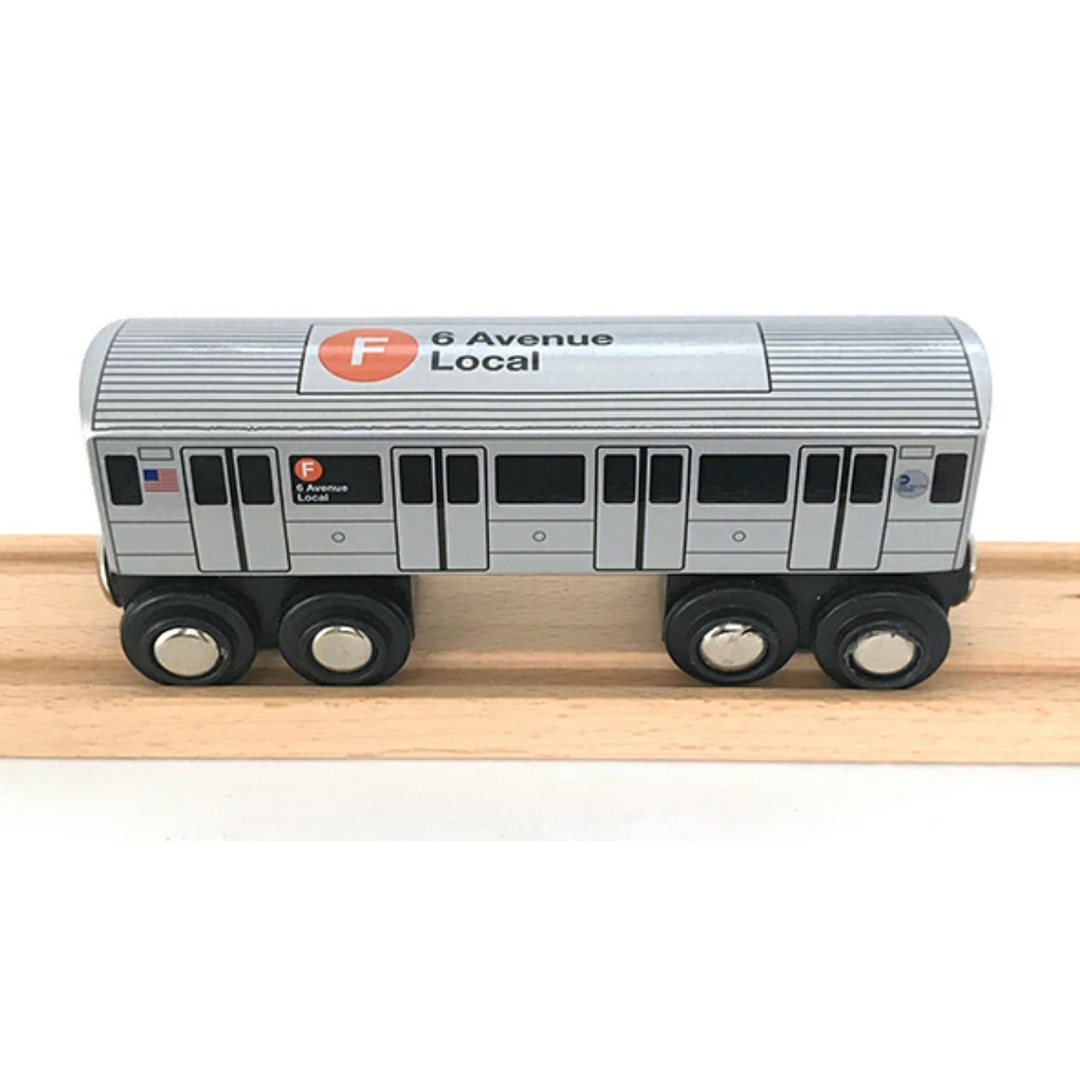 New York City Subway Wooden Railway by Munipals